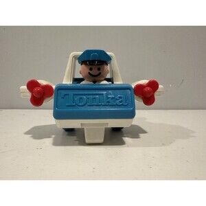 1987 Tonka Plane 1 Little Figures Included